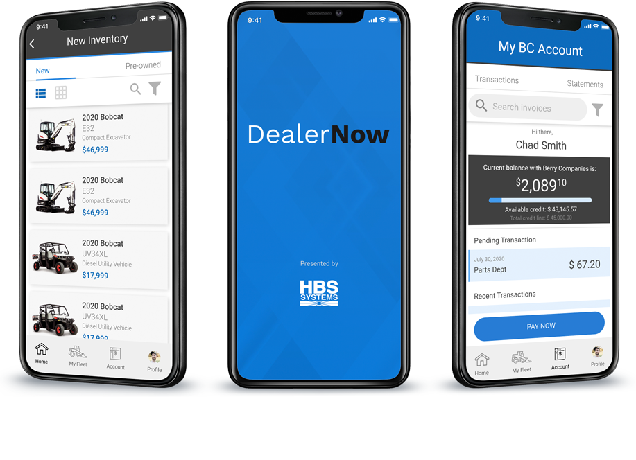 HBS Systems NetView DealerNow App